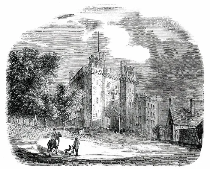 Framed Print : Lancaster Castle, 1850. Creator: Unknown Framed Print : Lancaster Castle, 1850. Creator: Unknown