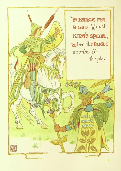 Framed Print : A Lance for A Lad gainst King's Spear, When the Bugle sounds for the play, 1899 Framed Print : A Lance for A Lad gainst King's Spear, When the Bugle sounds for the play, 1899
