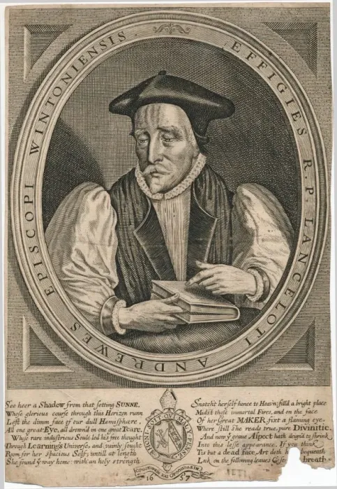 Framed Print : Lancelot Andrewes, (1657). Creator: Unknown Framed Print : Lancelot Andrewes, (1657). Creator: Unknown