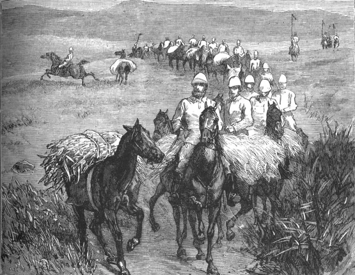 Framed Print : Lancers Returning from a Foray, c1880 Framed Print : Lancers Returning from a Foray, c1880