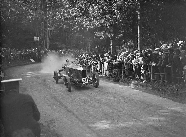 Lanchester 40-50 hp of AJW Millership at the MAC Shelsley Walsh Hillclimb, Worcestershire, 1923