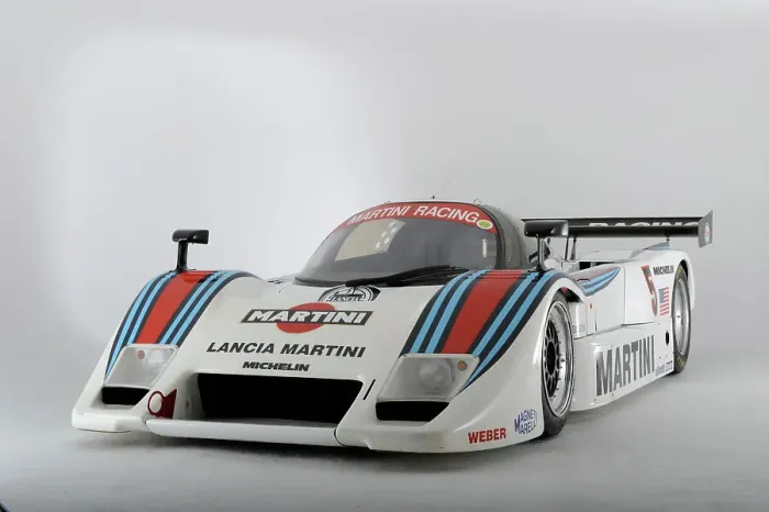 Framed Print : Lancia Martini Le Mans car chasis no 0007 1983. Artist: Simon Clay Framed Print : Lancia Martini Le Mans car chasis no 0007 1983. Artist: Simon Clay