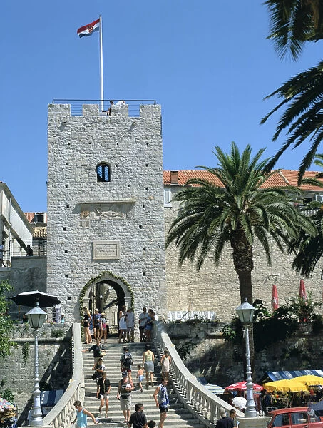 Land Gate, Korcula, Croatia
