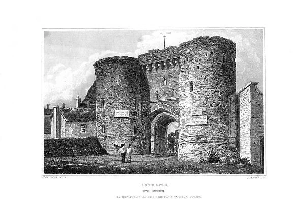 Land Gate, Rye, East Sussex, 1829. Artist: James Lambert