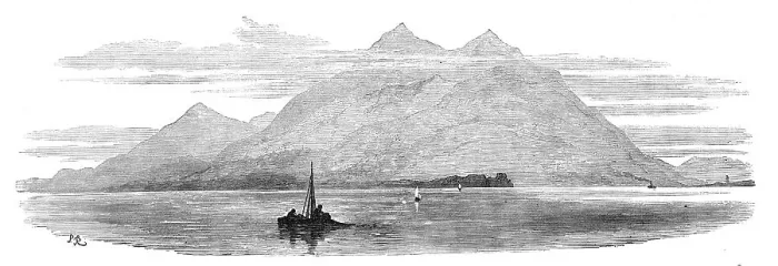 Framed Print : The Land of Lorne: Island of Mull, 1871. Creator: P. R Framed Print : The Land of Lorne: Island of Mull, 1871. Creator: P. R