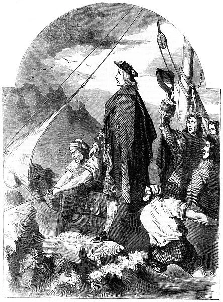 Landing of the Chevalier de St George in Scotland, 1715, (19th century)