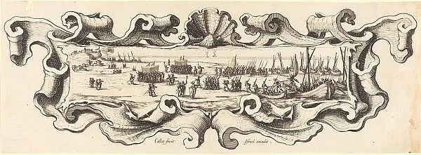 The Landing of the Troops, probably 1628  /  1631. Creator: Jacques Callot