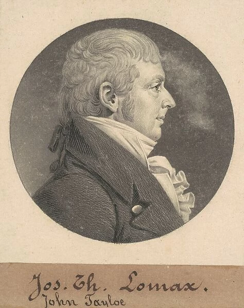 Landon Carter II, 1808. Creator: Charles Balthazar Julien Fevret de Saint-Memin