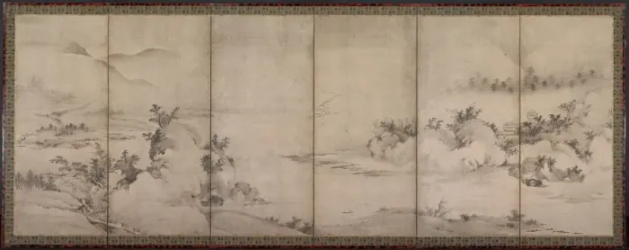 Framed Print : Landscape, 1500s. Creator: Unknown