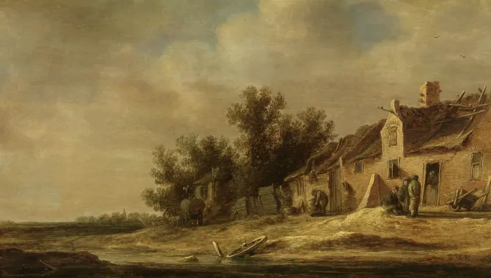 Framed Print : Landscape, 1631. Creator: Jan van Goyen Framed Print : Landscape, 1631. Creator: Jan van Goyen
