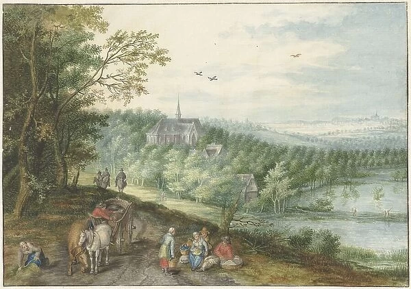 Landscape, 1704-1758. Creator: Sybrand Feitama