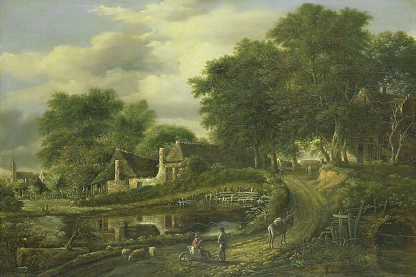 Landscape, 1800-1837. Creator: Julien Joseph Ducorron