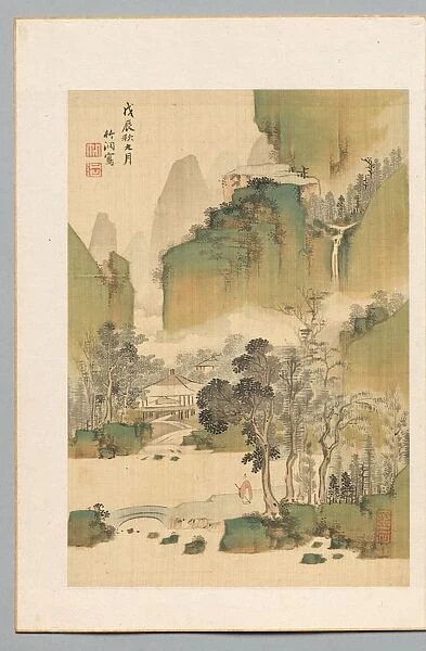 Landscape, 1808. Creator: Chikuto Nakabayashi (Japanese, 1776-1853)