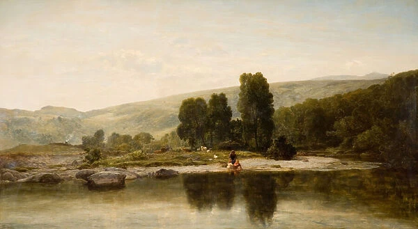 Landscape, 1885. Creator: Thomas Danby