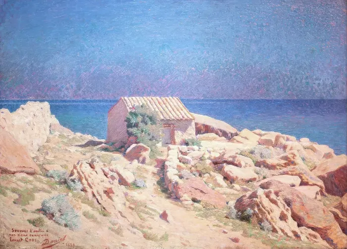 Framed Print : Landscape, 1889. Creator: George-Daniel de Monfreid Framed Print : Landscape, 1889. Creator: George-Daniel de Monfreid