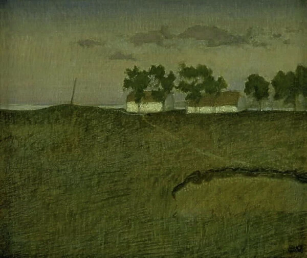 Landscape, 1894-1943. Creator: Edvard Weie