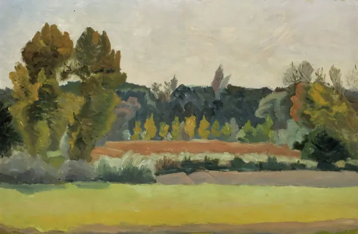 Framed Print : Landscape, 1900-1917. Creator: Ivan Agueli Framed Print : Landscape, 1900-1917. Creator: Ivan Agueli