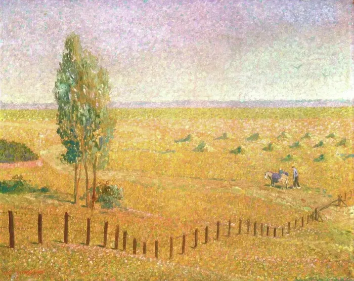 Framed Print : Landscape, 1902. Creator: Ferdinand Hart Nibbrig Framed Print : Landscape, 1902. Creator: Ferdinand Hart Nibbrig