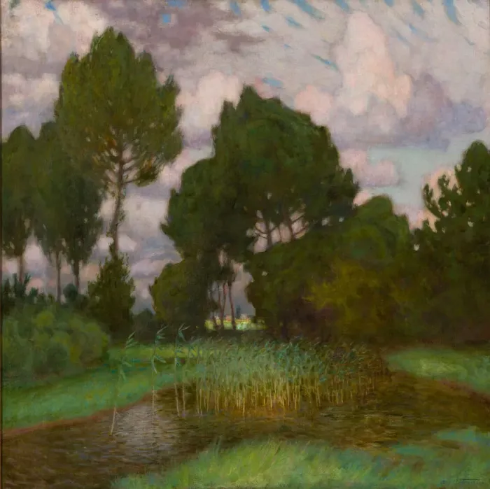 Framed Print : Landscape, 1911 Framed Print : Landscape, 1911