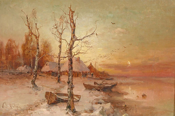Landscape, 1912. Artist: Klever, Juli Julievich (Julius), von (1850-1924)