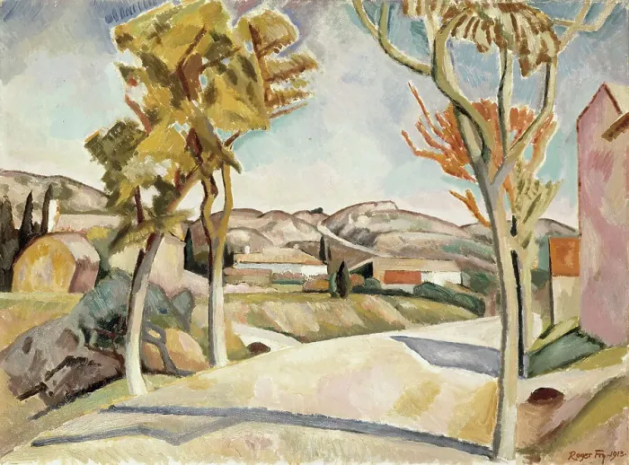 Framed Print : Landscape, 1913. Creator: Roger Fry Framed Print : Landscape, 1913. Creator: Roger Fry