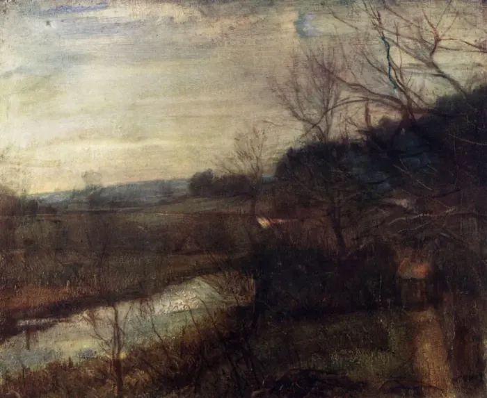 Framed Print : A Landscape, 1926. Artist: Ambrose McEvoy Framed Print : A Landscape, 1926. Artist: Ambrose McEvoy