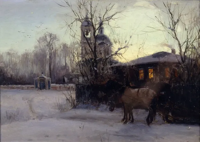 Framed Print : Landscape. Artist: Klodt, Nikolai Alexandrovich (1865-1918) Framed Print : Landscape. Artist: Klodt, Nikolai Alexandrovich (1865-1918)