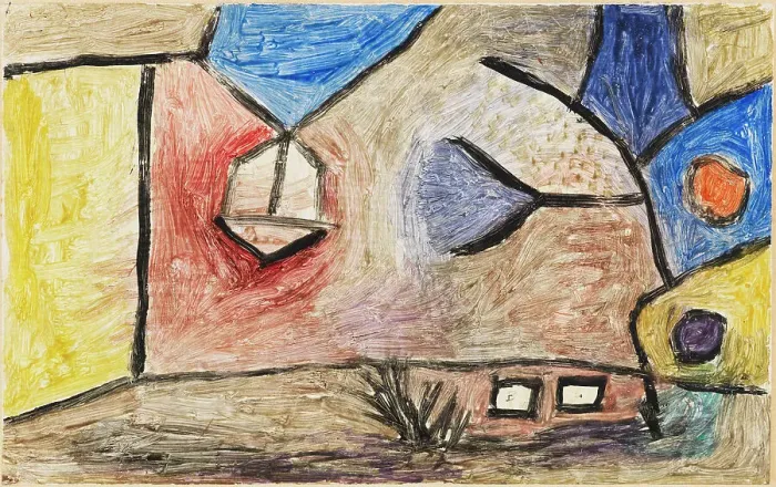 Framed Print : Landscape B. L. 1931. Creator: Klee, Paul (1879-1940) Framed Print : Landscape B. L. 1931. Creator: Klee, Paul (1879-1940)