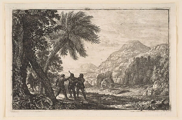 Landscape with Brigands, 1633. Creator: Claude Lorrain