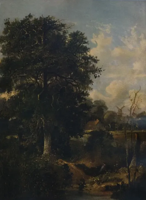 Framed Print : Landscape, c1798. Artist: John Crome Framed Print : Landscape, c1798. Artist: John Crome