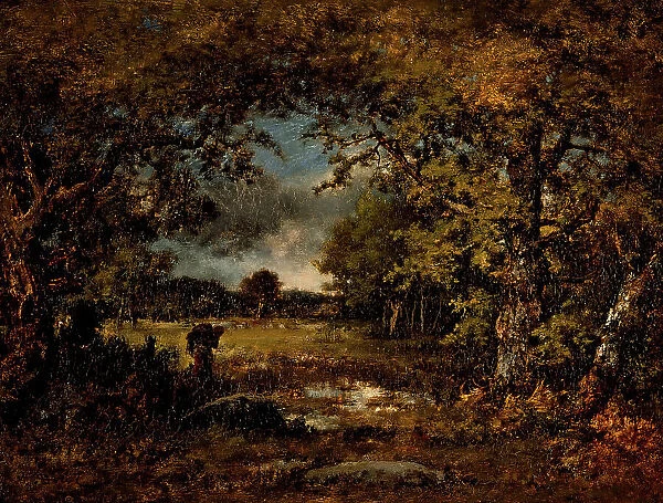 Landscape, c1850. Creator: Narcisse Virgile Diaz de la Pena