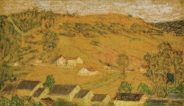 Framed Print : Landscape, c1890-1940. Creator: Ker Xavier Roussel Framed Print : Landscape, c1890-1940. Creator: Ker Xavier Roussel