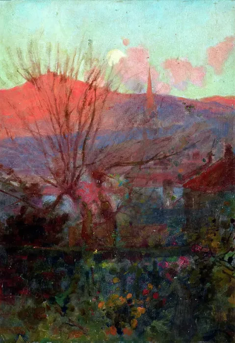 Framed Print : Landscape, c1900. Creator: James McLauchlan Nairn Framed Print : Landscape, c1900. Creator: James McLauchlan Nairn