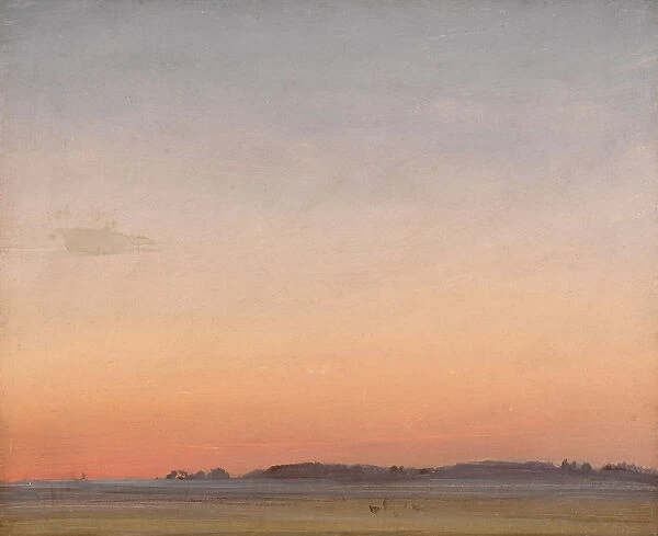Landscape, ca. 1835-45. Creator: Circle of Carl Rottmann (German, 1797-1850)