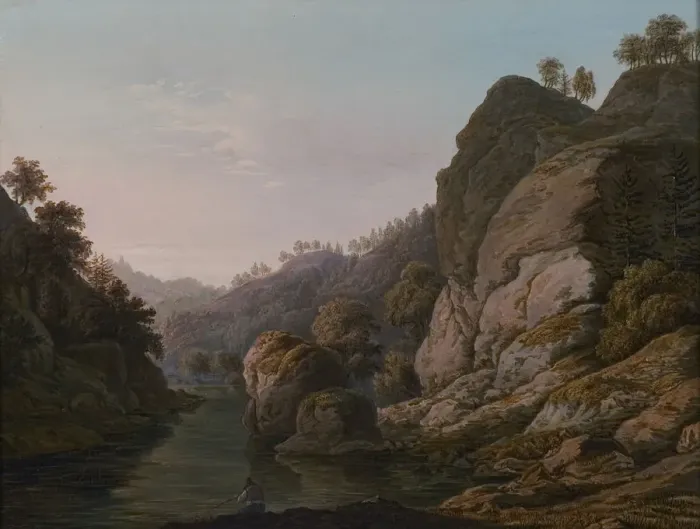 Framed Print : Landscape, ca 1860 Framed Print : Landscape, ca 1860