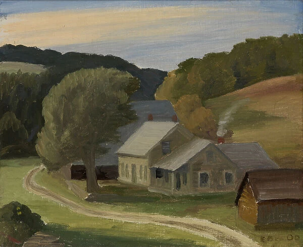 Landscape, ca. 1934. Creator: Edward Bruce