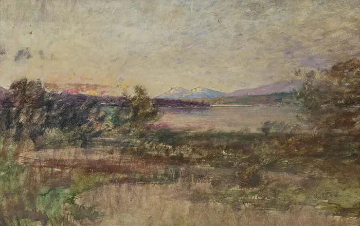 Framed Print : Landscape. Creator: Alfred Wahlberg Framed Print : Landscape. Creator: Alfred Wahlberg