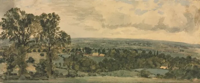 Framed Print : Landscape. Creator: John Constable (British, 1776-1837) Framed Print : Landscape. Creator: John Constable (British, 1776-1837)