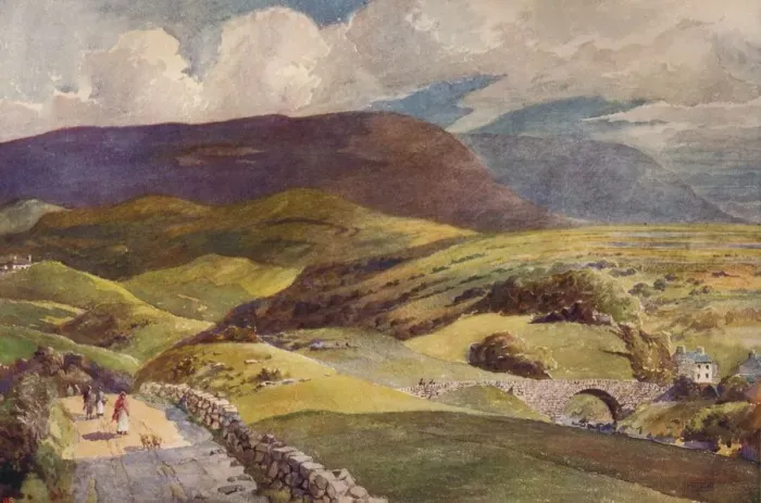 Framed Print : A Landscape in Donegal, c1915. Artist: William Monk Framed Print : A Landscape in Donegal, c1915. Artist: William Monk