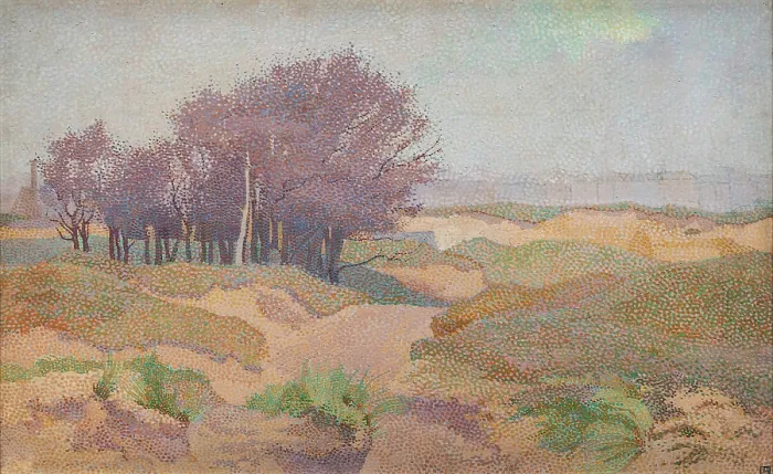 Framed Print : Landscape with Dunes, 1895. Creator: Aarts, Johan Joseph (1871-1934) Framed Print : Landscape with Dunes, 1895. Creator: Aarts, Johan Joseph (1871-1934)