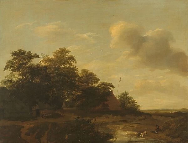 Landscape with a Farm, 1648. Creator: Jan van der Meer