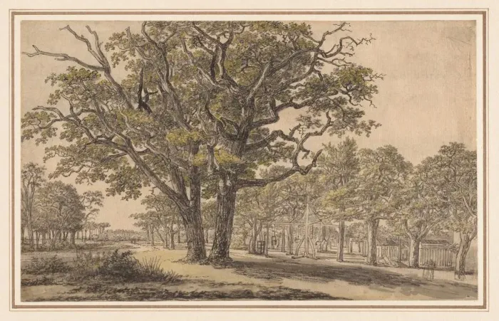 Framed Print : Landscape, first half 1800s. Creator: Georges Michel (French, 1763-1843) Framed Print : Landscape, first half 1800s. Creator: Georges Michel (French, 1763-1843)