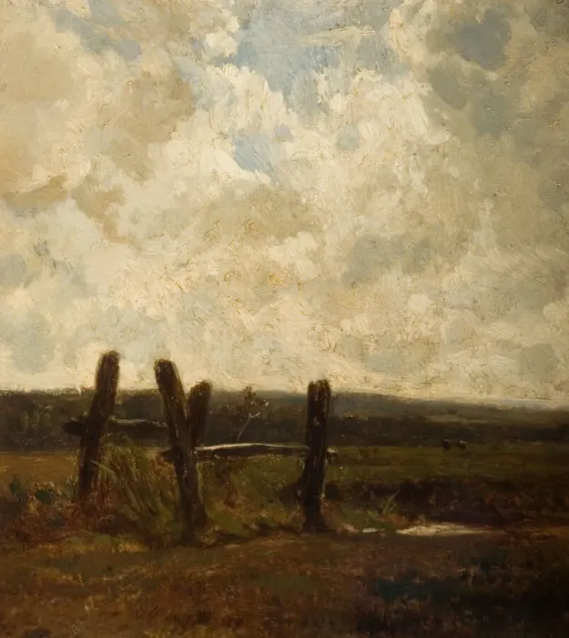 Framed Print : Landscape With a Foreground of Meadowland, 1830-1865. Creator: Constant Troyon Framed Print : Landscape With a Foreground of Meadowland, 1830-1865. Creator: Constant Troyon