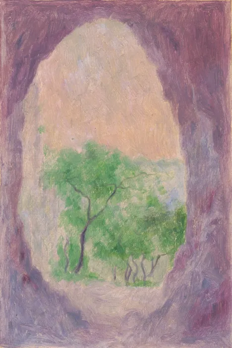 Framed Print : Landscape I, early 20th century. Creator: Dezider Czolder Framed Print : Landscape I, early 20th century. Creator: Dezider Czolder