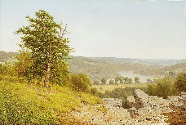 Landscape (image 1 of 2), 1865. Creator: Alexander Helwig Wyant