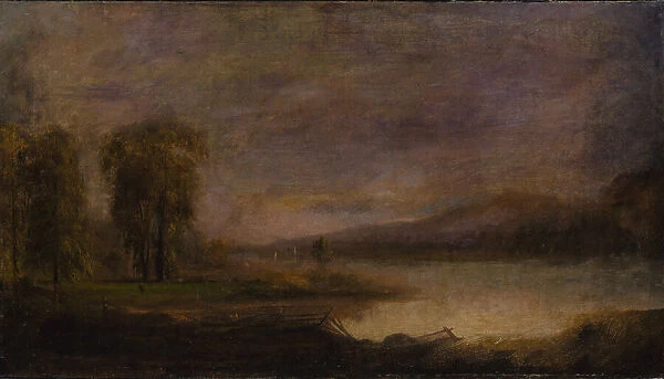 Landscape with Lake, 1864. Creator: Robert Seldon Duncanson