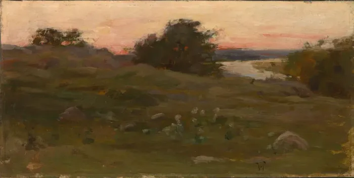 Framed Print : Landscape, late 19th-early 20th century. Creator: Max Weyl Framed Print : Landscape, late 19th-early 20th century. Creator: Max Weyl