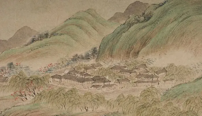 Framed Print : Landscape in the manner of the Wu School, 1841. Creator: Qian Du Framed Print : Landscape in the manner of the Wu School, 1841. Creator: Qian Du