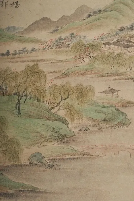 Framed Print : Landscape in the manner of the Wu School, 1841. Creator: Qian Du Framed Print : Landscape in the manner of the Wu School, 1841. Creator: Qian Du