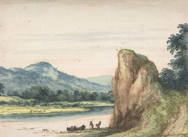 Landscape, mid-17th century. Creator: Allart van Everdingen